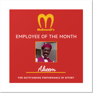 McDowell's - Employee of the Month Posters and Art